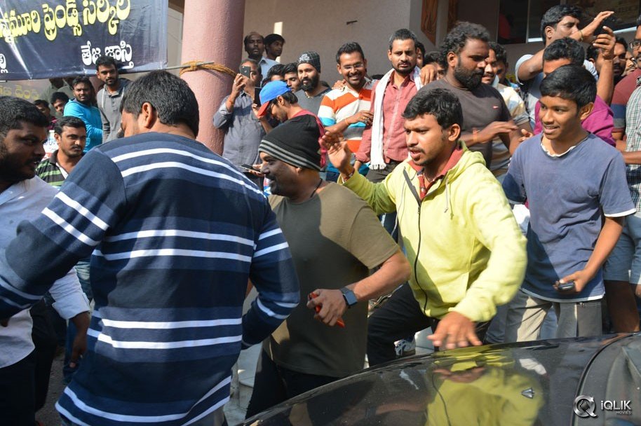 ISM-Movie-Hungama-At-Bramaramba-Theater